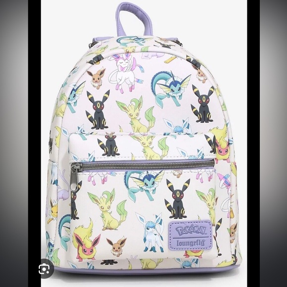 Loungefly Handbags - Loungefly Pokémon Eevee Evolution Backpack